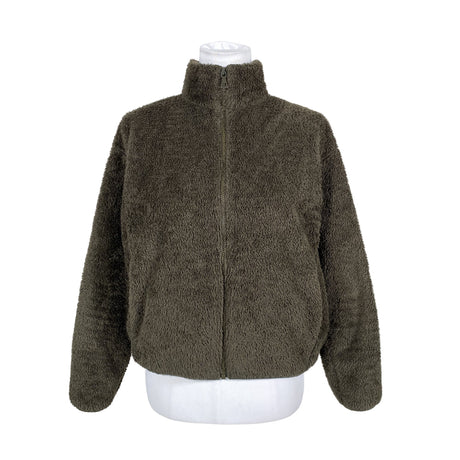 Naisten Uniqlo - Fleecetakki, koko 36 - Vihreä ()