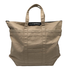 Naisten Marimekko - Käsilaukku, koko Maxi - Beige (1)