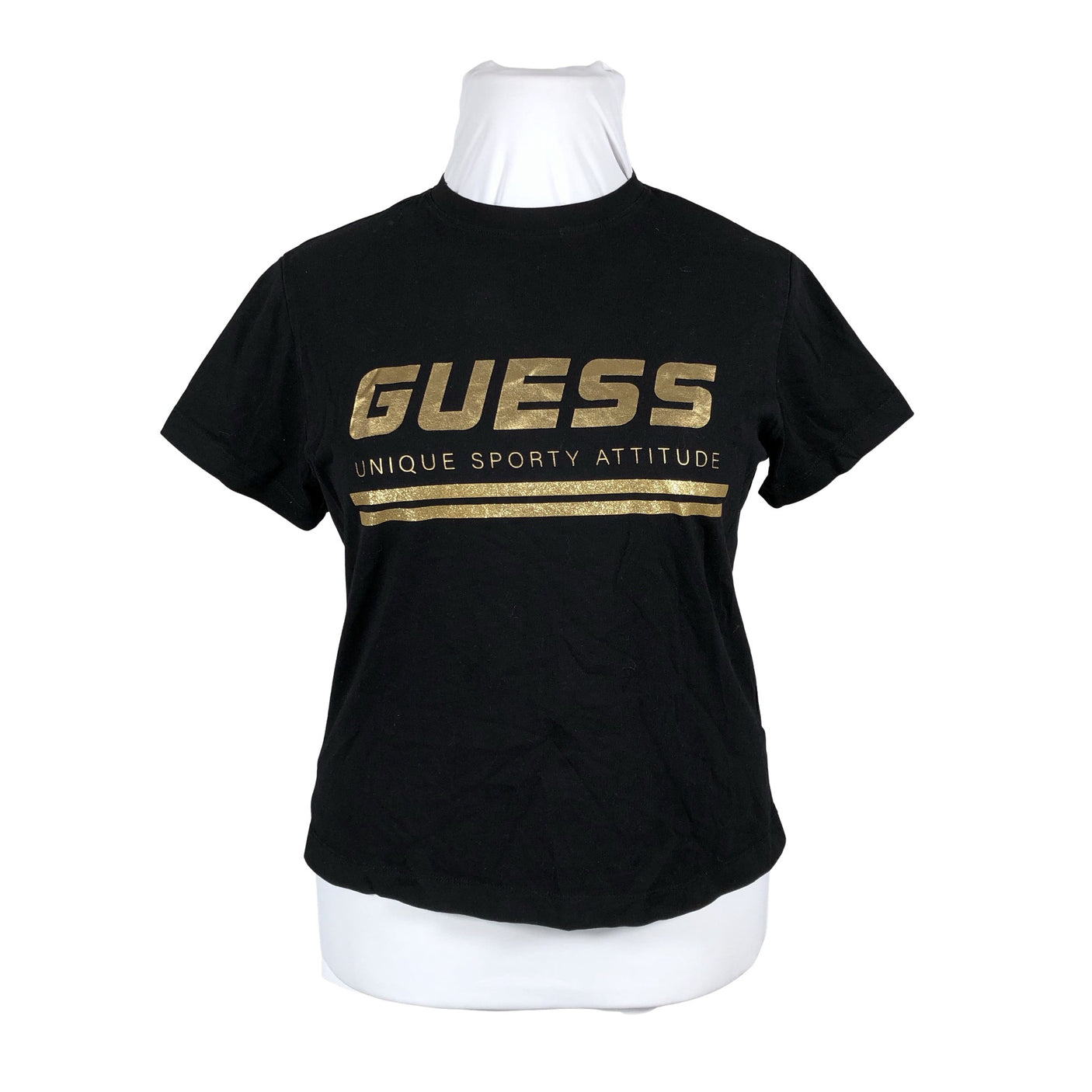 Naisten Guess - T-paita, koko 42 - Musta (1)