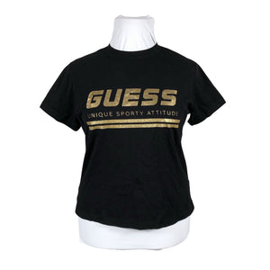 Naisten Guess - T-paita, koko 42 - Musta (1)