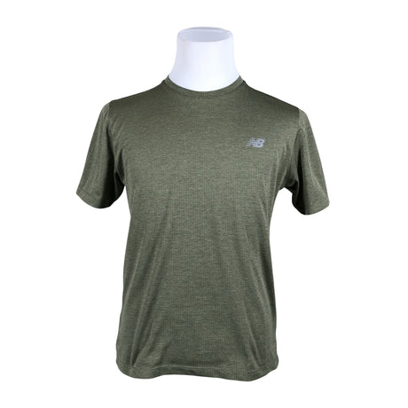 Miesten New Balance - Urheilupaita, lyhyet hihat, koko M - Vihreä ()