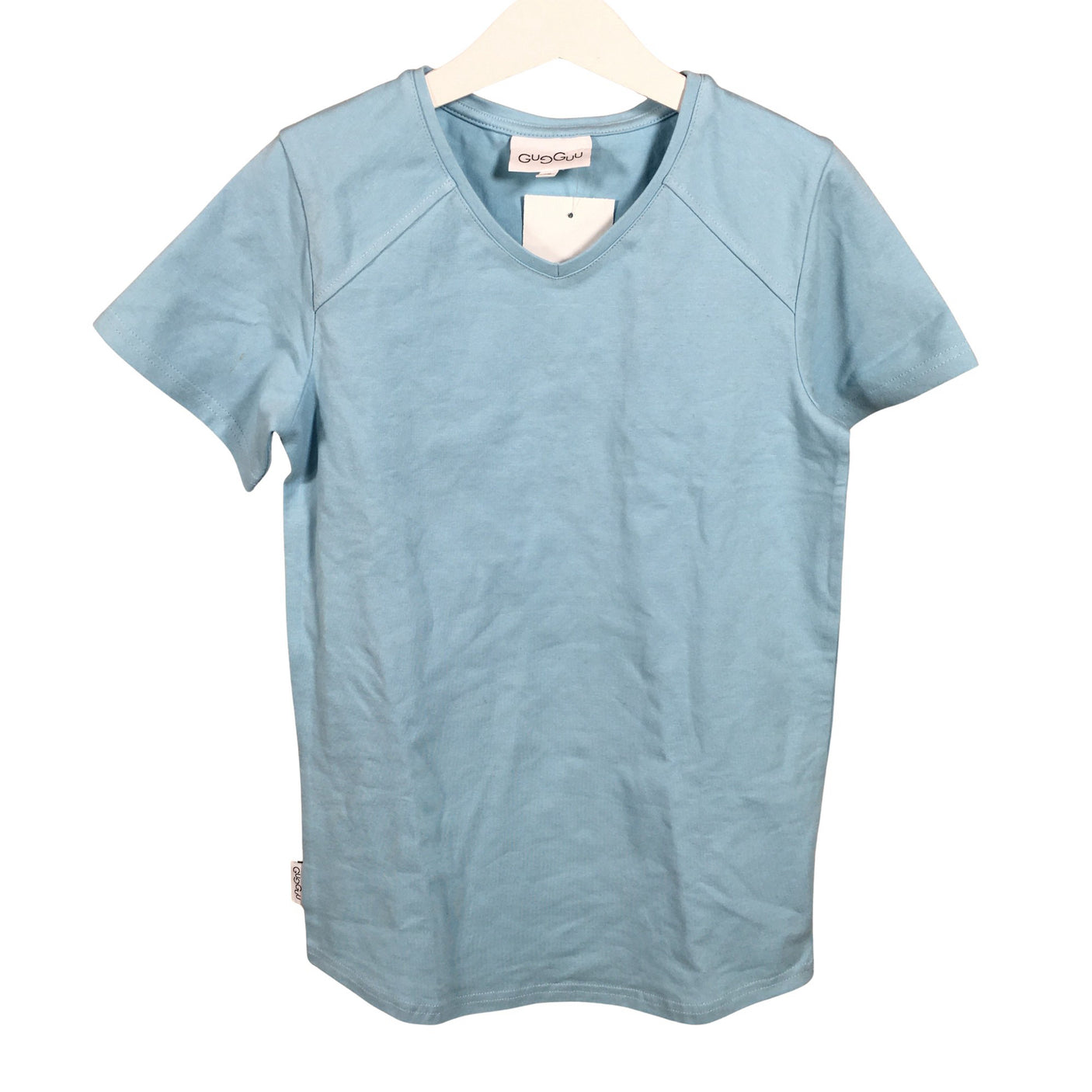 Unisex Gugguu - T-paita, koko 146 - 152 - Vaaleansininen (1)