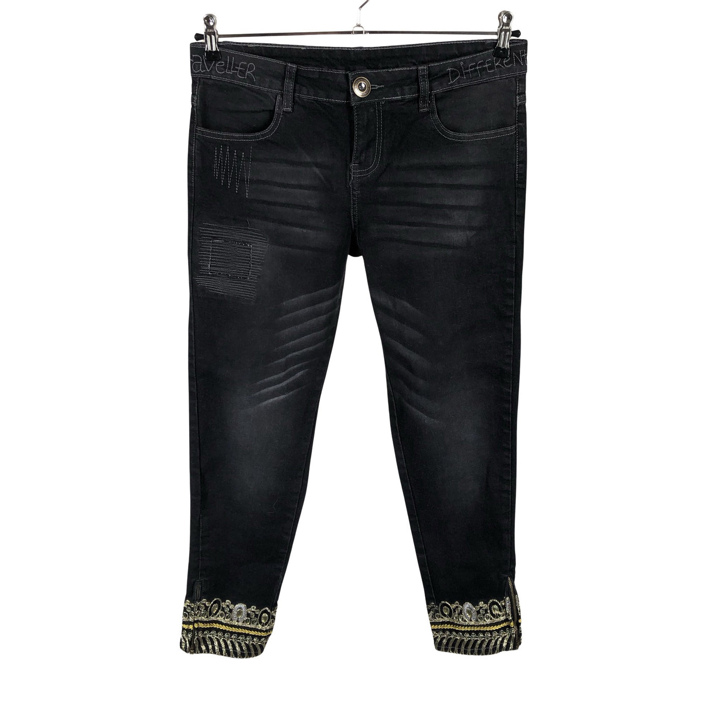 Naisten Desigual - Farkut, koko W30 - Harmaa (1)