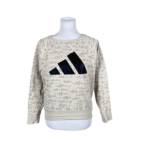 Naisten Adidas - Collegepaita, koko 34 - Beige ()