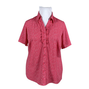 Naisten Marks&Spencer - Lyhythihainen pusero, koko 44 - Pinkki (1)