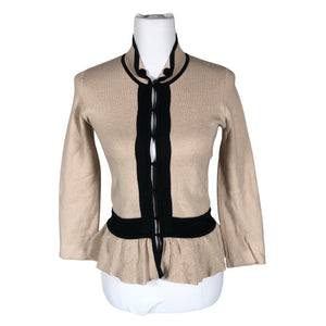 Naisten Karen Millen - Neuletakki, koko 36 - Beige (1)