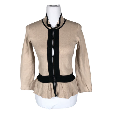 Naisten Karen Millen - Neuletakki, koko 36 - Beige ()