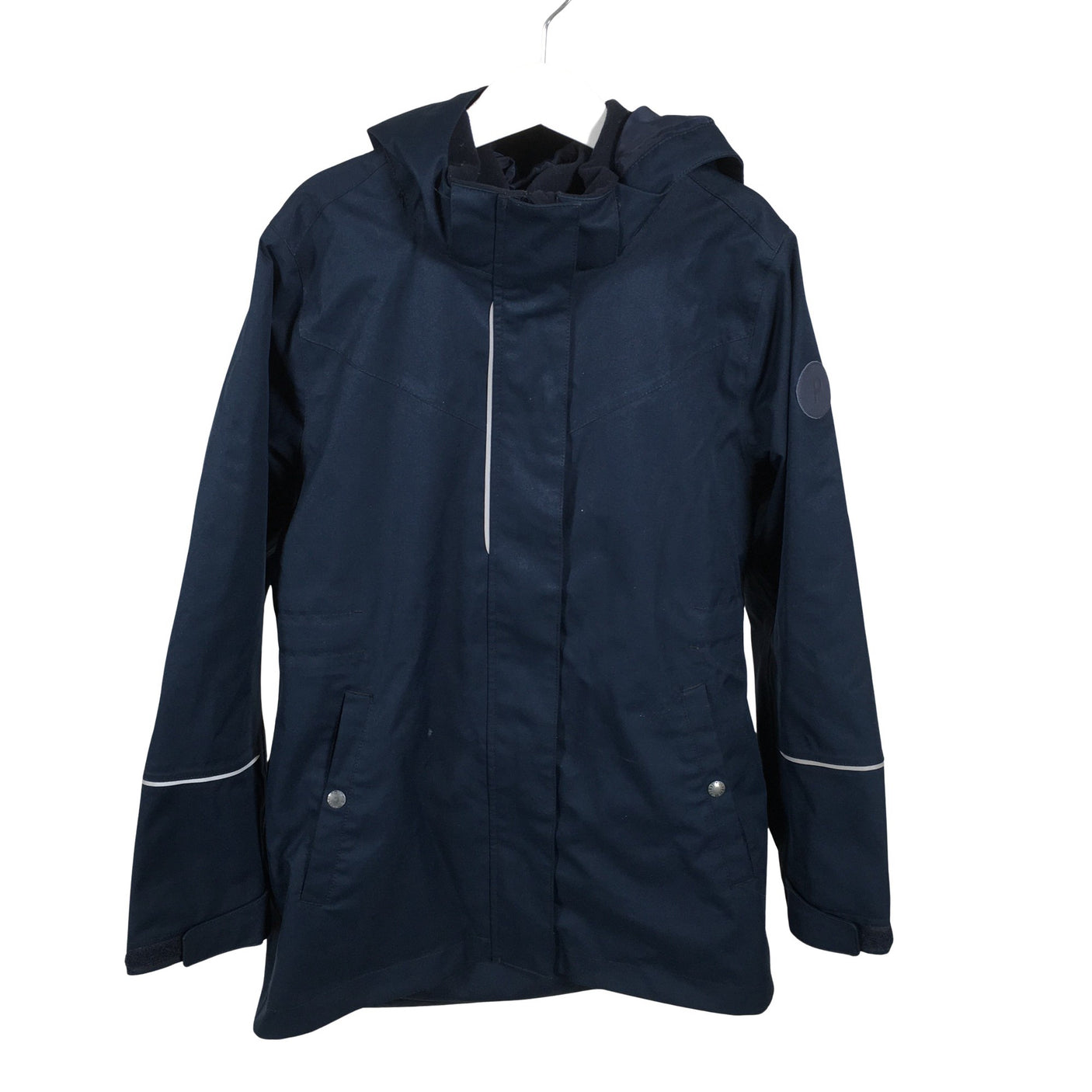 Unisex Polarn O. Pyret - Välikausitakki, koko 134 - 140 - Sininen (1)