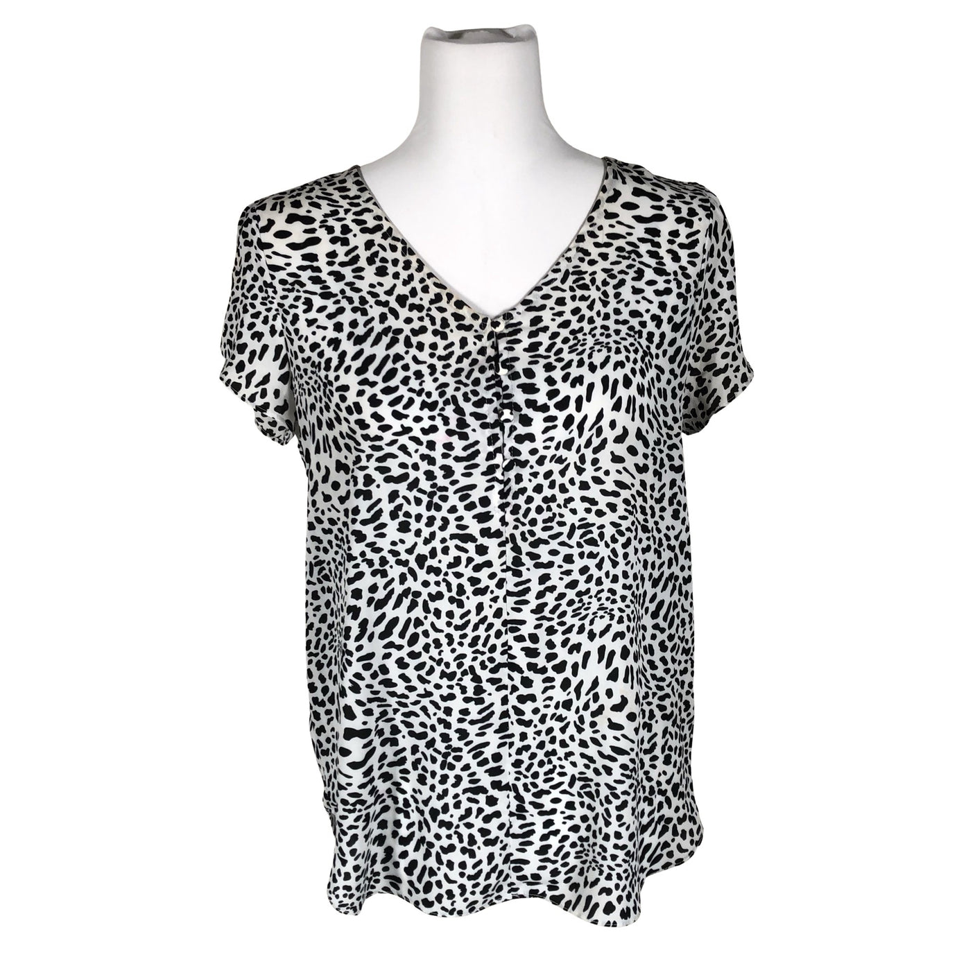 Naisten Philosophy Republic Clothing - Lyhythihainen pusero, koko 36 - Musta (1)