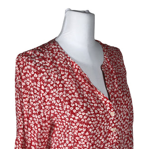 Naisten Gerard Darel - Sifonkimekko, koko 36 - Punainen (3)