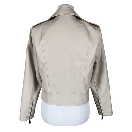 Naisten BCBGeneration - Nahkatakki, koko 36 - Beige (2)