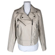 Naisten BCBGeneration - Nahkatakki, koko 36 - Beige ()