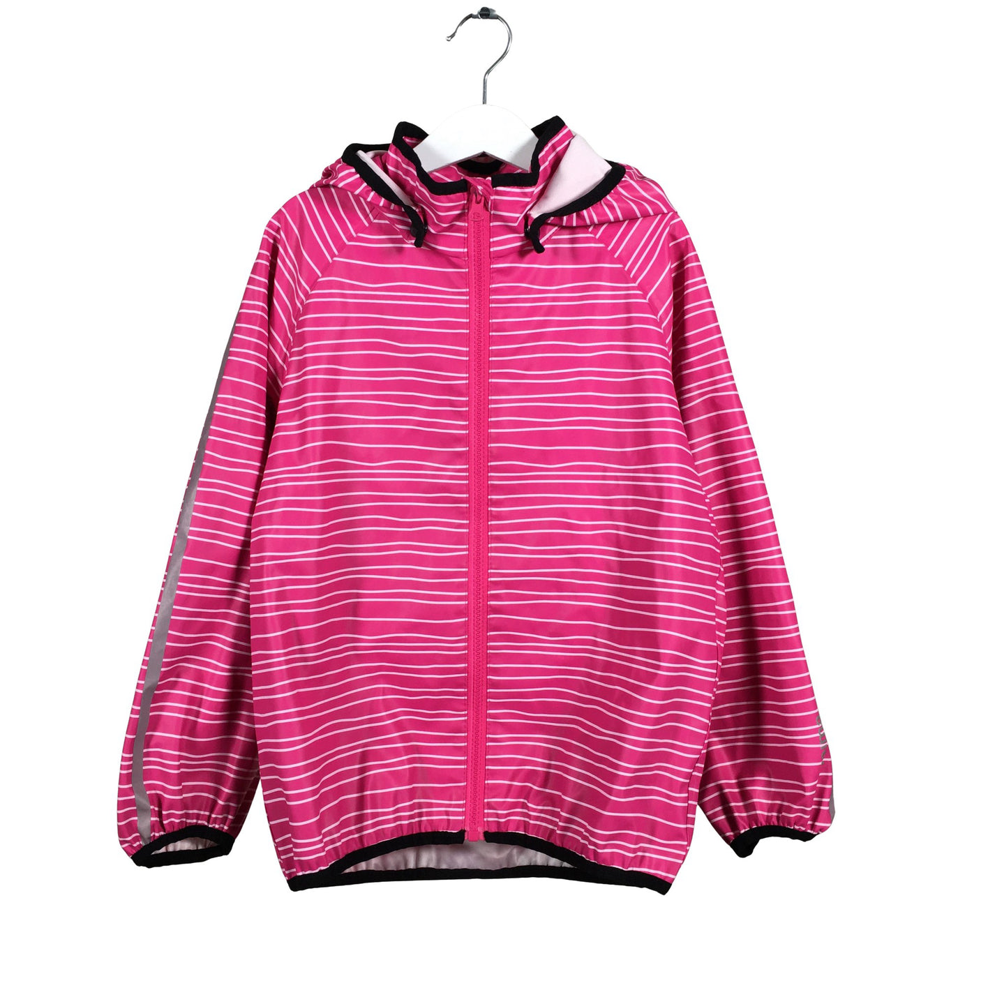 Tyttöjen Reima - Sadetakki, koko 122 - 128 - Pinkki (1)