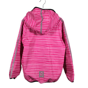 Tyttöjen Reima - Sadetakki, koko 122 - 128 - Pinkki (2)