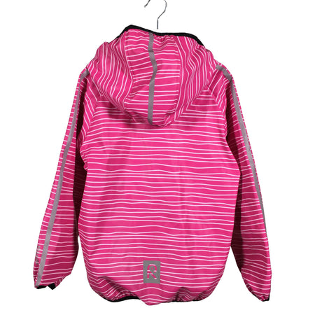 Tyttöjen Reima - Sadetakki, koko 122 - 128 - Pinkki (2)