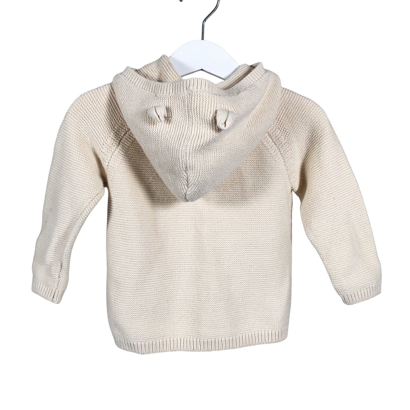 Tyttöjen Newbie - Neuletakki, koko 80 - 86 - Beige (2)