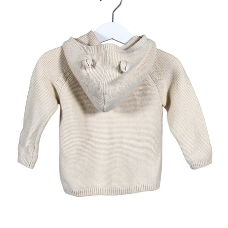 Tyttöjen Newbie - Neuletakki, koko 80 - 86 - Beige (2)