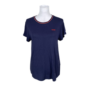 Naisten Tommy Jeans (Tommy Hilfiger) - T-paita, koko 38 - Sininen (1)