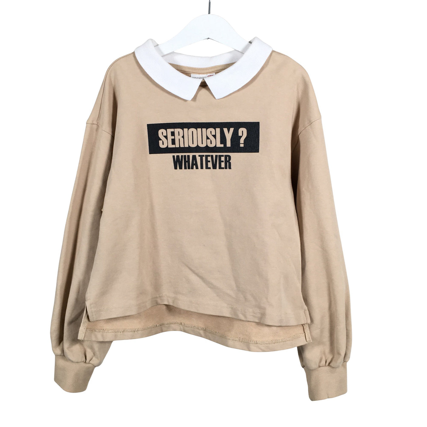 Unisex Coccodrillo - Trikoopaita, koko 128 - 134 - Beige (1)