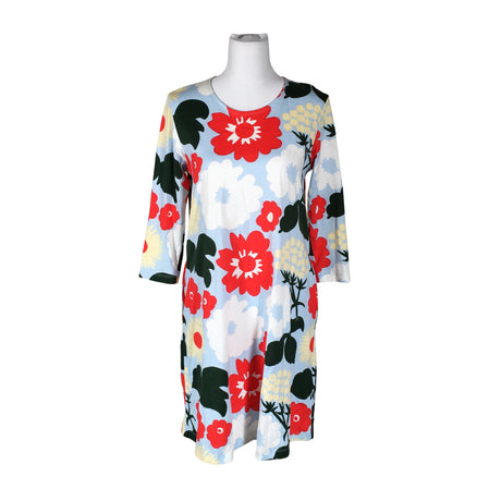 Naisten Marimekko - Trikoomekko, koko 36 - Vaaleansininen ()