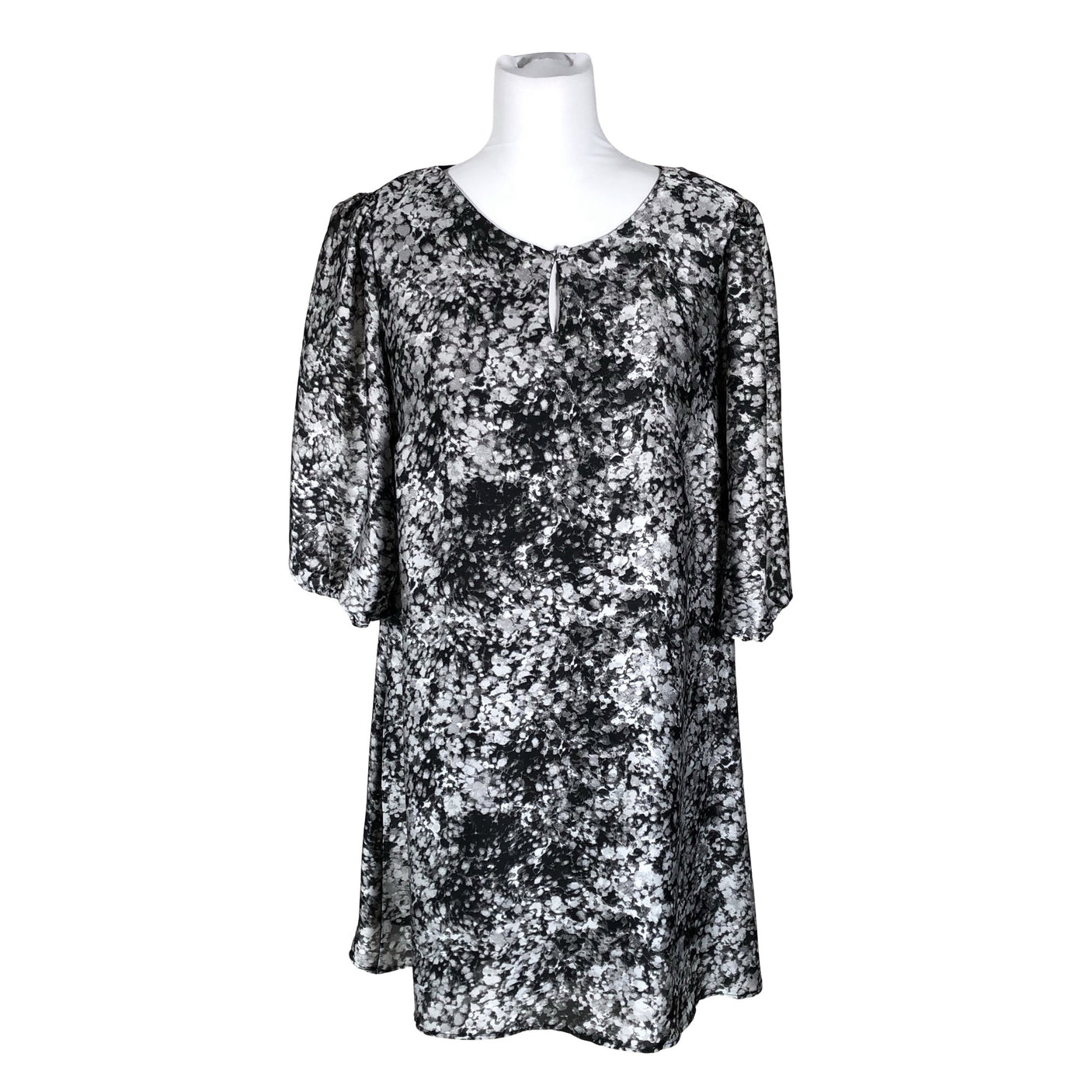 Naisten Marks&Spencer - Sifonkimekko, koko 38 - Harmaa (1)
