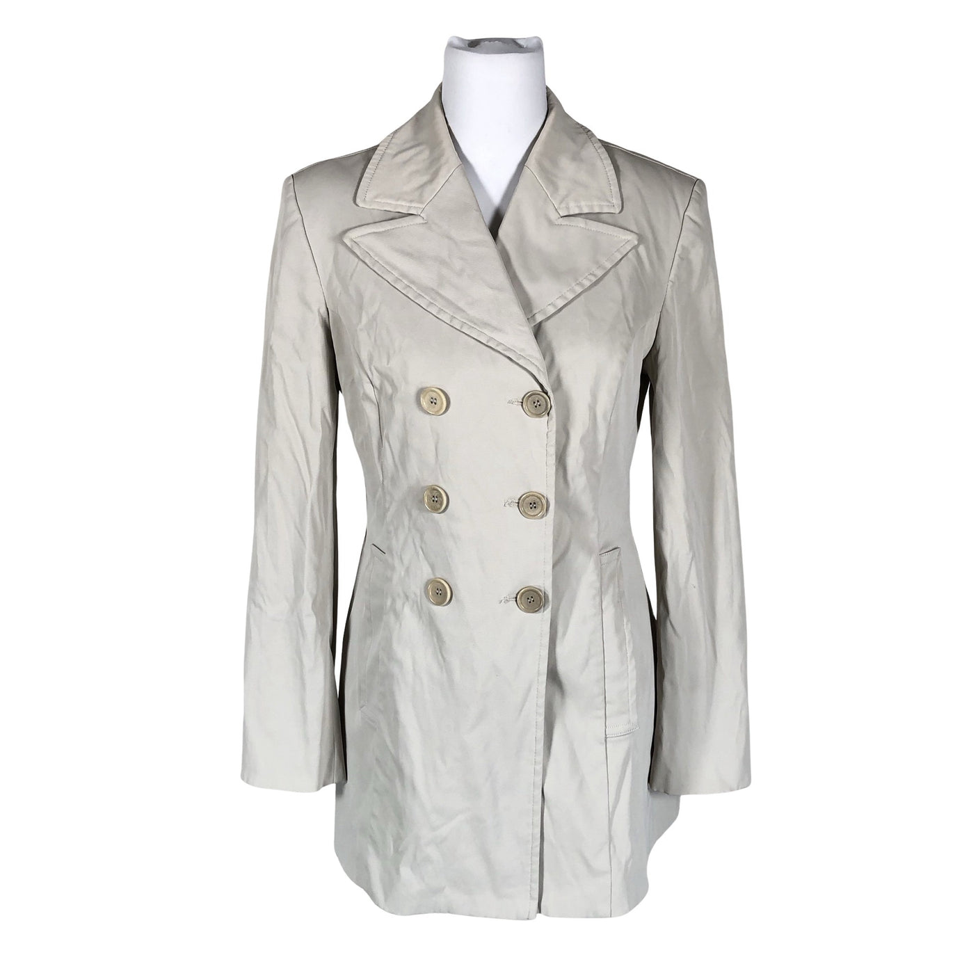 Naisten Benetton - Trenssitakki, koko 38 - Beige (1)