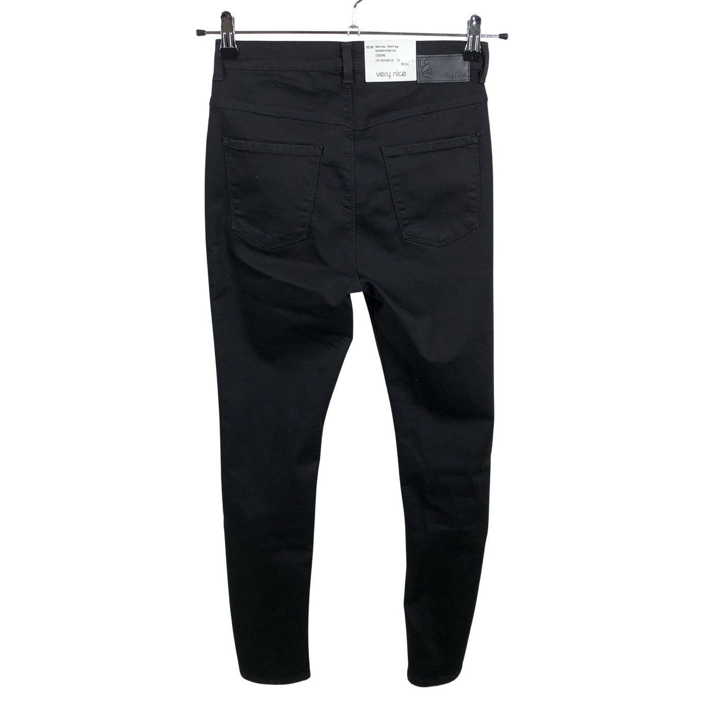 Naisten Very Nice - Farkut, koko W32 - Musta (2)