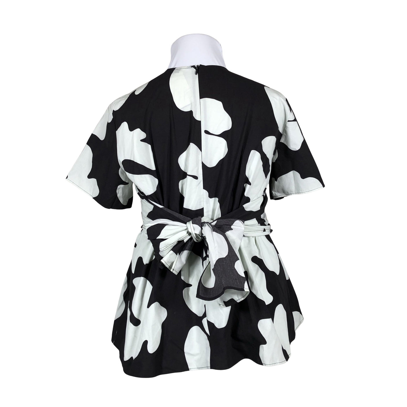 Naisten Marimekko - Lyhythihainen pusero, koko 46 - Harmaa (2)