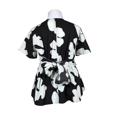 Naisten Marimekko - Lyhythihainen pusero, koko 46 - Harmaa (2)