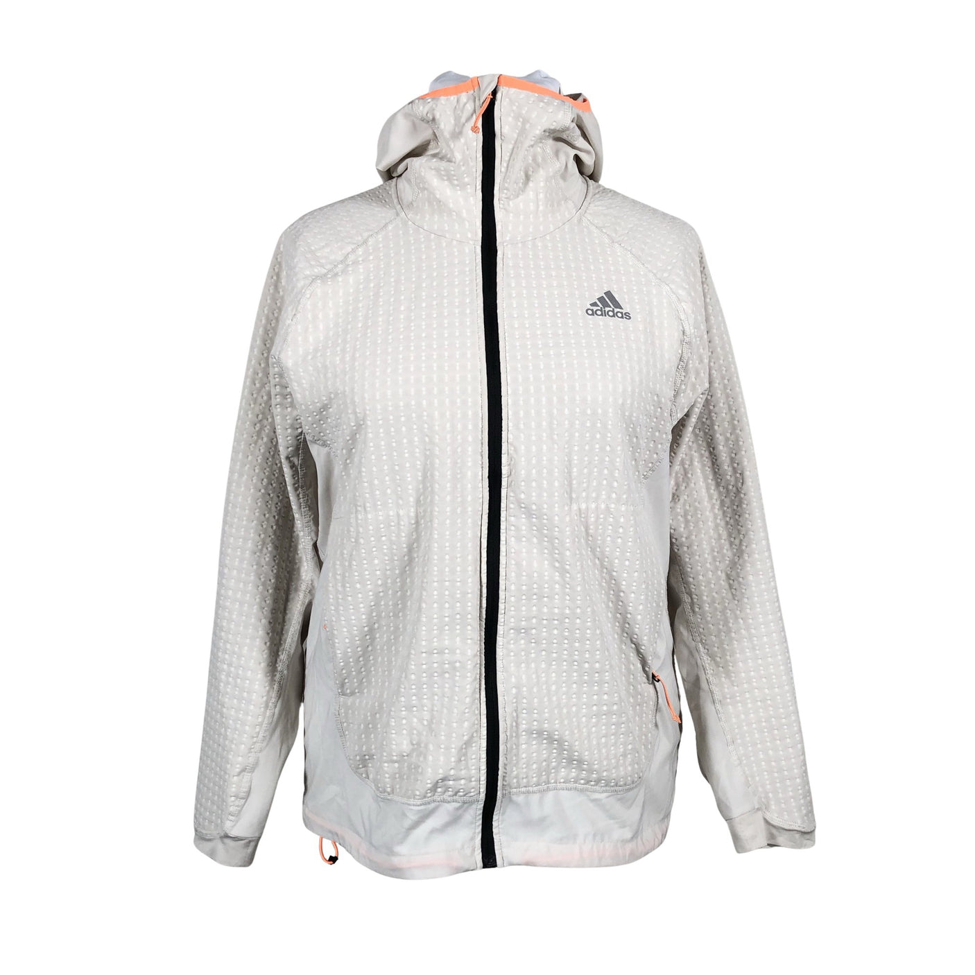 Naisten Adidas - Urheilutakki, koko 38 - Luonnonvalkoinen (1)
