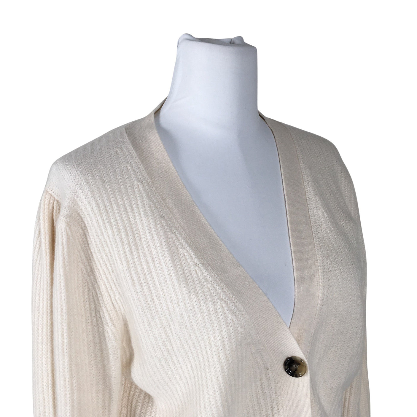 Naisten Allude - Neuletakki, koko 40 - Beige (3)