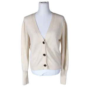Naisten Allude - Neuletakki, koko 40 - Beige (1)