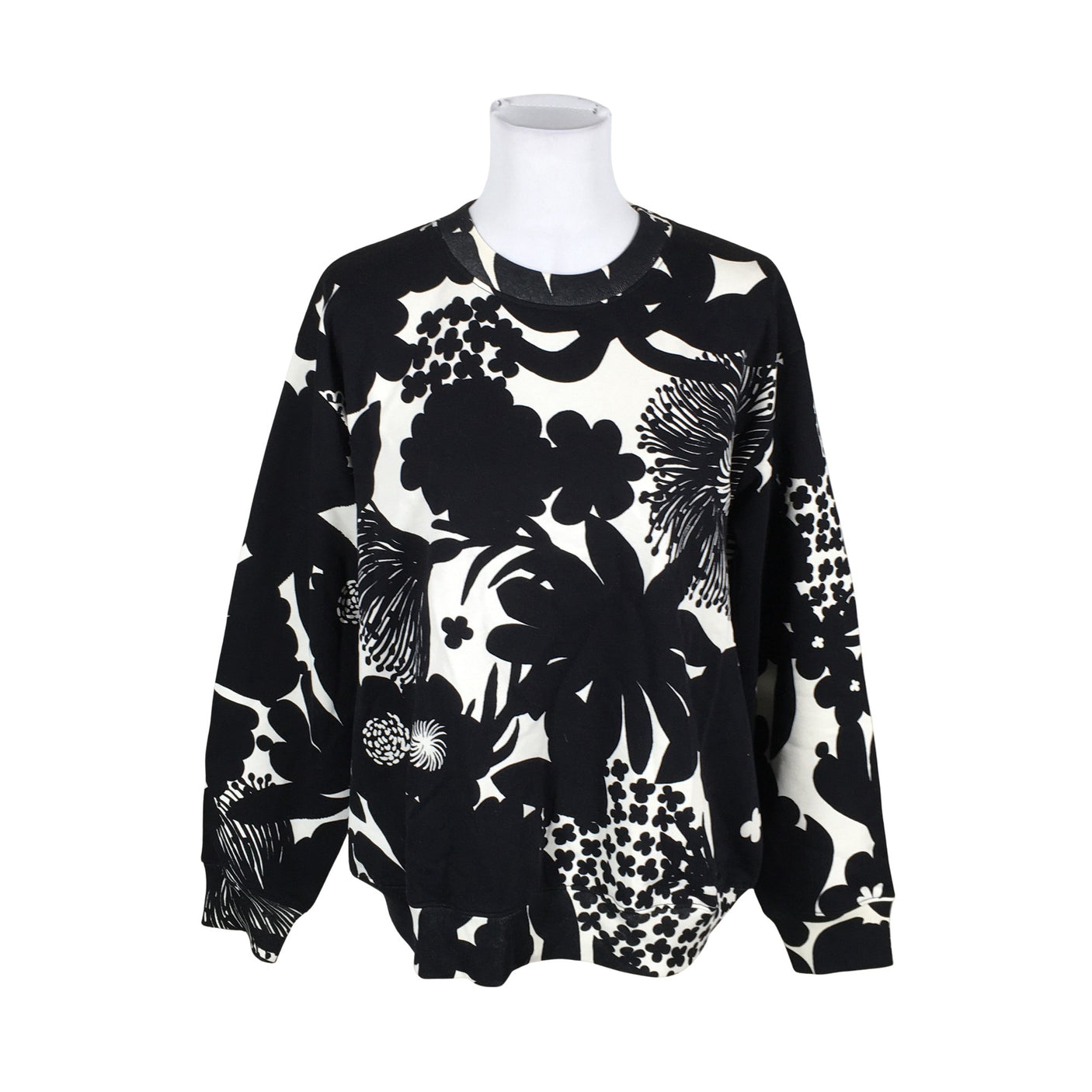 Naisten Marimekko - Collegepaita, koko 40 - Musta (1)
