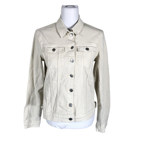Naisten M&Co - Farkkutakki, koko 40 - Beige ()