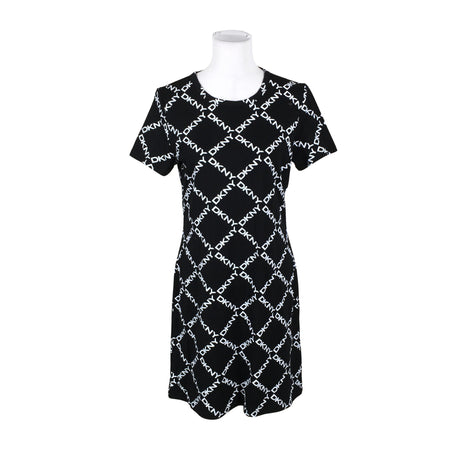Naisten DKNY - Trikoomekko, koko 38 - Musta ()