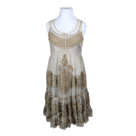 Naisten Hoss Intropia - Juhlamekko, koko 42 - Beige ()