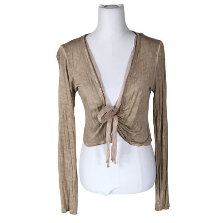 Naisten Lauren Vidal - Trikoobolero, koko 40 - Beige ()