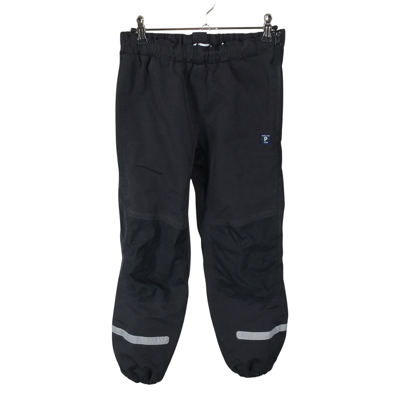 Unisex Polarn O. Pyret - Välikausihousut, koko 134 - 140 - Musta (1)