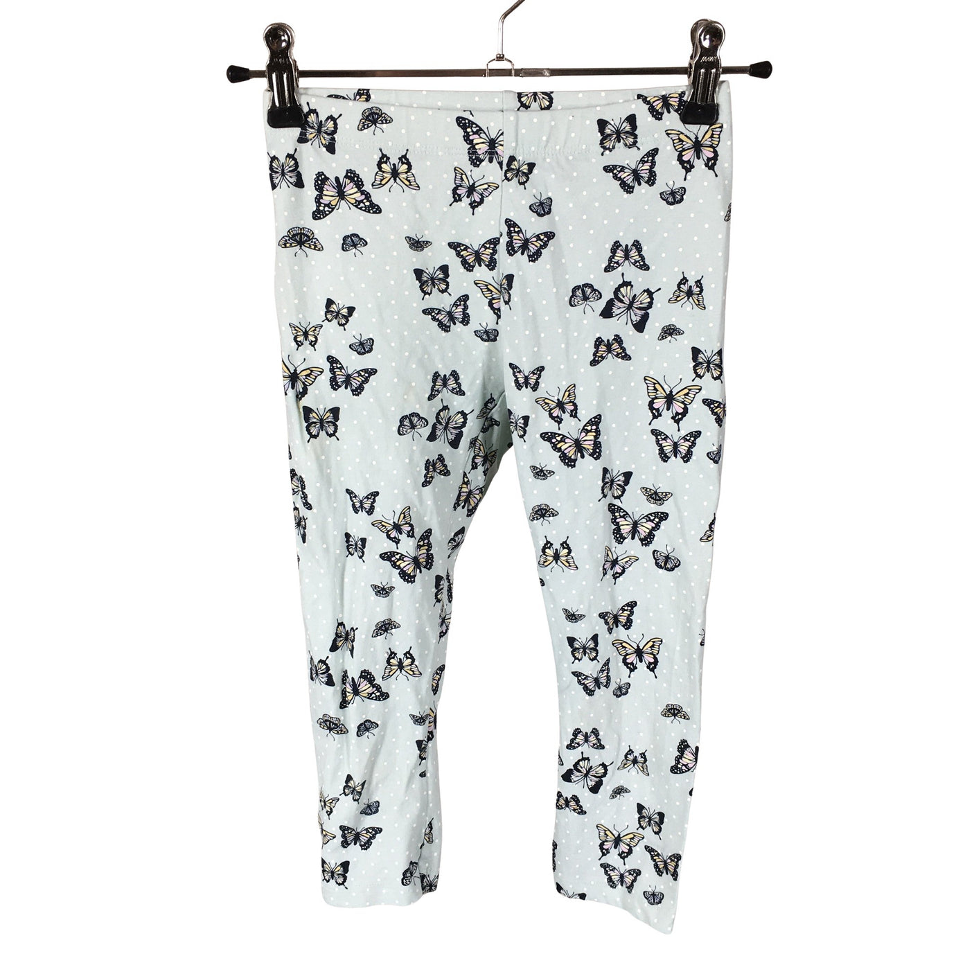 Tyttöjen Name It - Leggingsit, koko 122 - 128 - Vihreä (1)