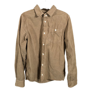Poikien Knowledge Cotton Apparel - Kauluspaita, koko 146 - 152 - Ruskea (1)