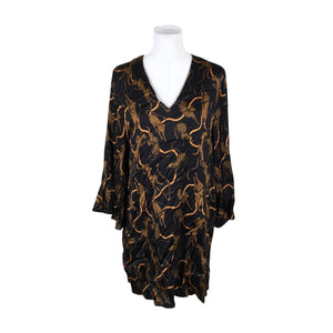Naisten Uhana Design - Sifonkimekko, koko 40 - Musta (1)