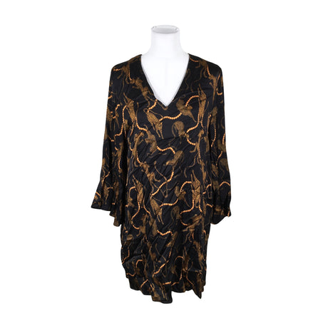 Naisten Uhana Design - Sifonkimekko, koko 40 - Musta ()