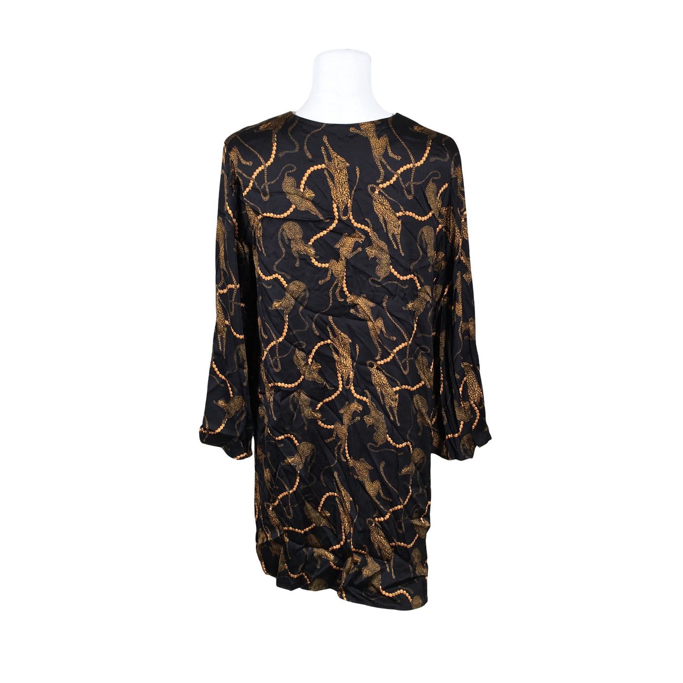Naisten Uhana Design - Sifonkimekko, koko 40 - Musta (2)
