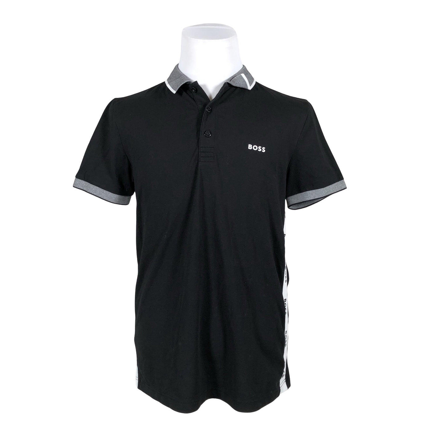 Miesten Hugo Boss - Pikeepaita, koko L - Musta (1)