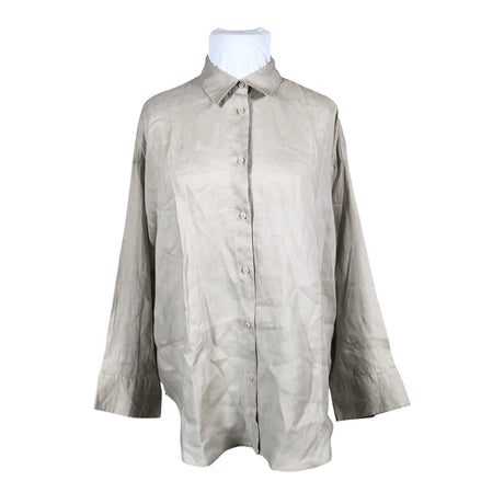 Naisten Lindex - Kauluspaita, koko 42 - Beige ()