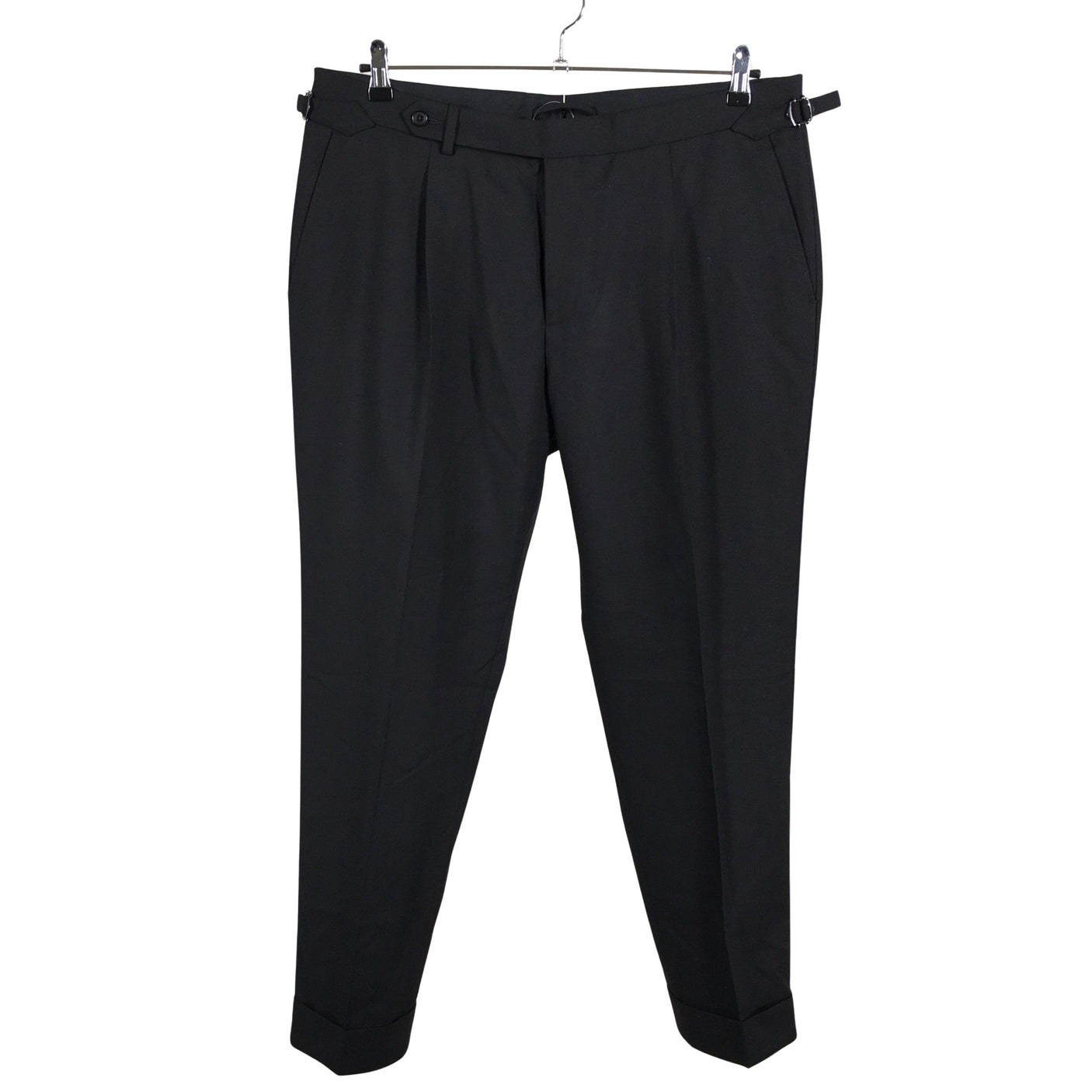 Miesten SuitSupply - Kangashousut, koko XXL - Musta (1)