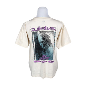 Miesten Quiksilver - T-paita, koko L - Beige (2)