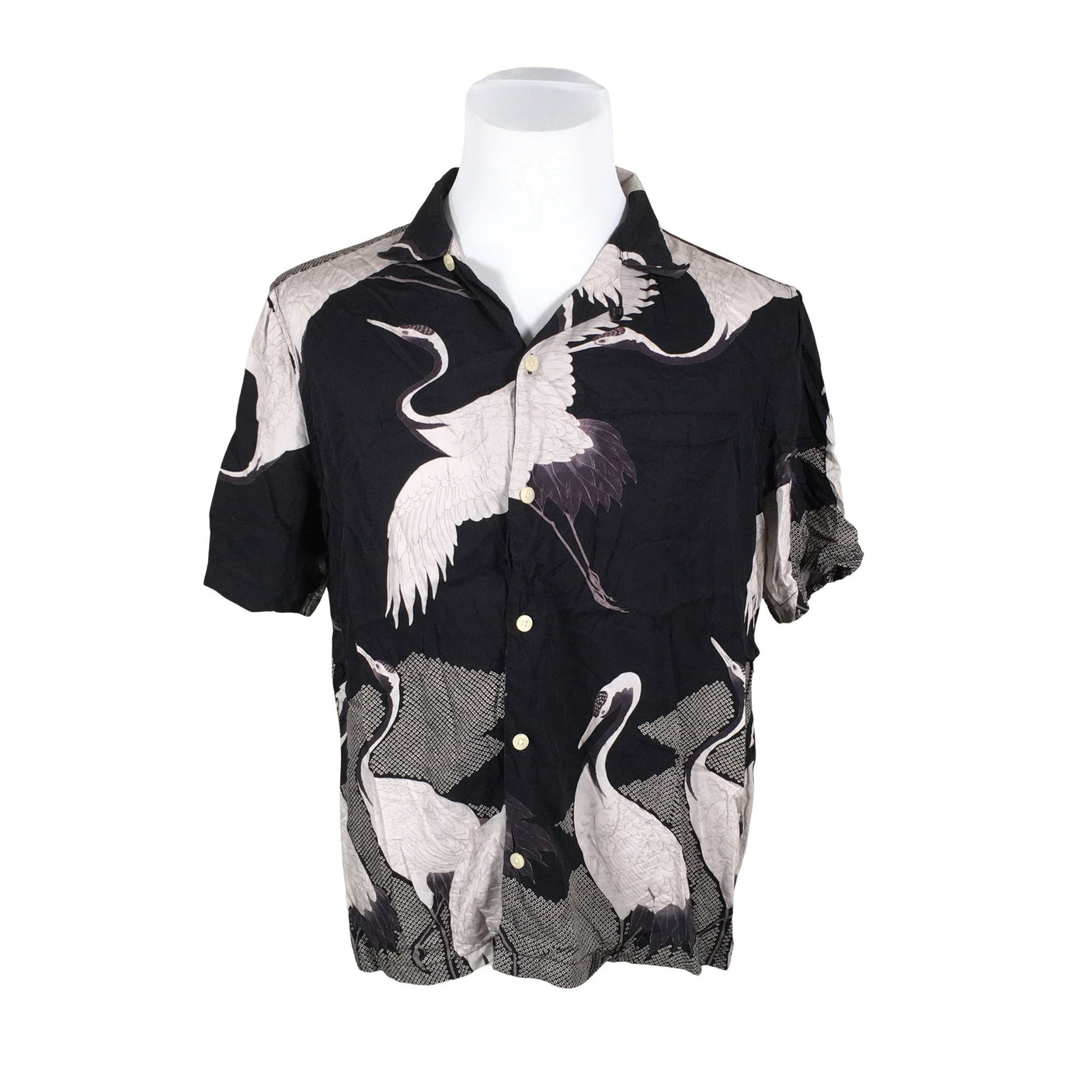 Miesten All Saints - T-paita, koko XL - Musta (1)