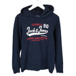Poikien Jack & Jones - Huppari, koko 170 - 176 - Sininen ()