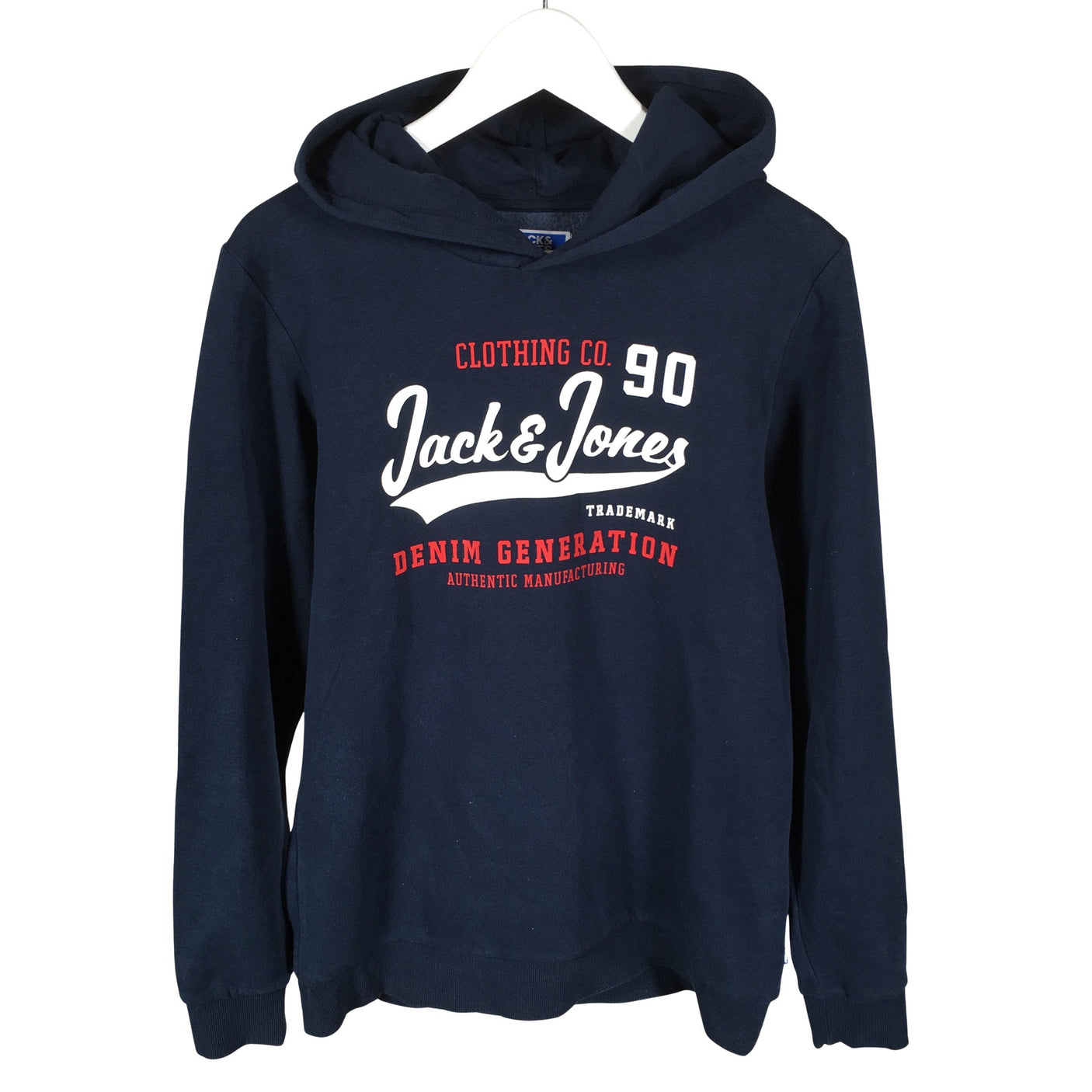 Poikien Jack & Jones - Huppari, koko 170 - 176 - Sininen (1)